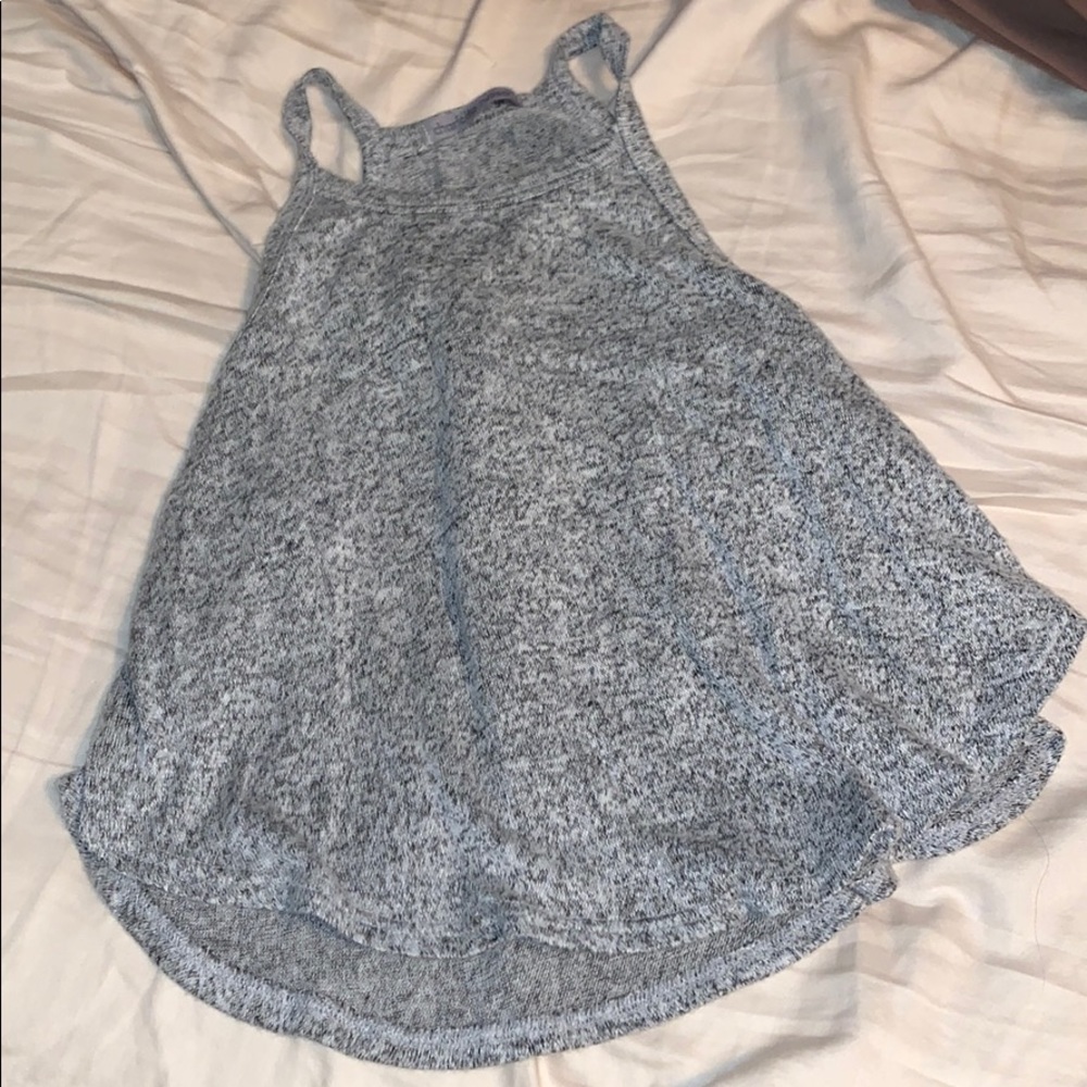 Cropped open tank